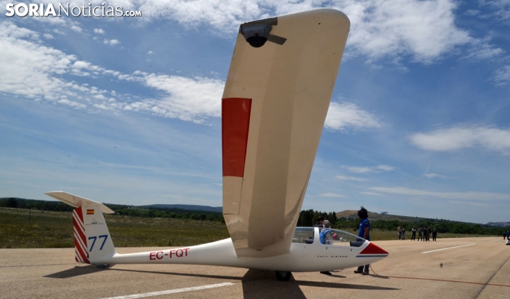 El aeródromo de Garray sigue sumando, aterriza otra escuela con 10 alumnos