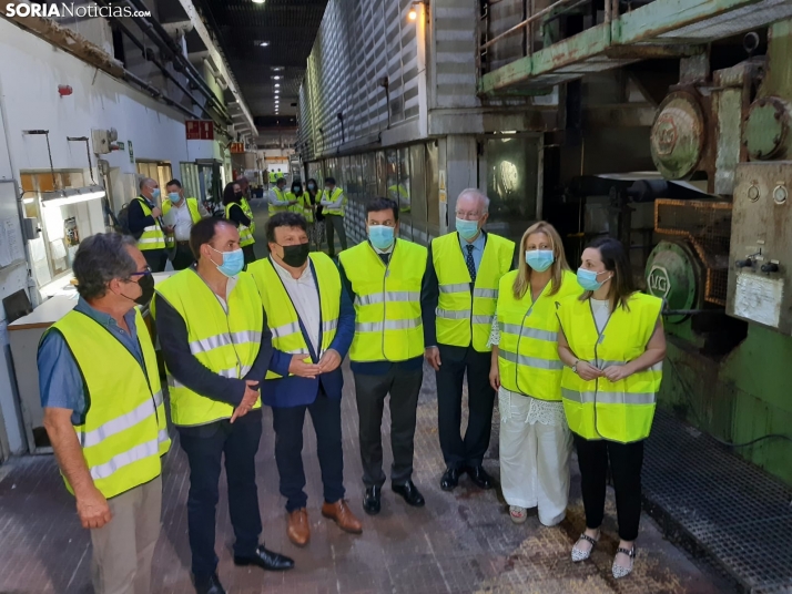 Con 5 M€, Sarrió Papelera de Almazán aumentará la producción, la calidad, la competitividad y la plantilla