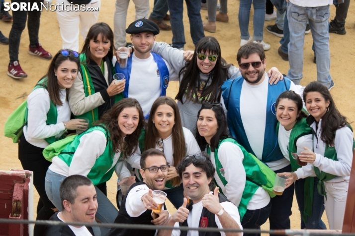 Prohibido ponerse el chaleco de peña estos no Sanjuanes