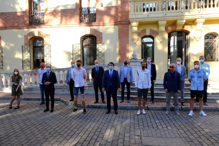 Mañueco destaca que los Olímpicos son los mejores embajadores del deporte y la imagen de Castilla y León