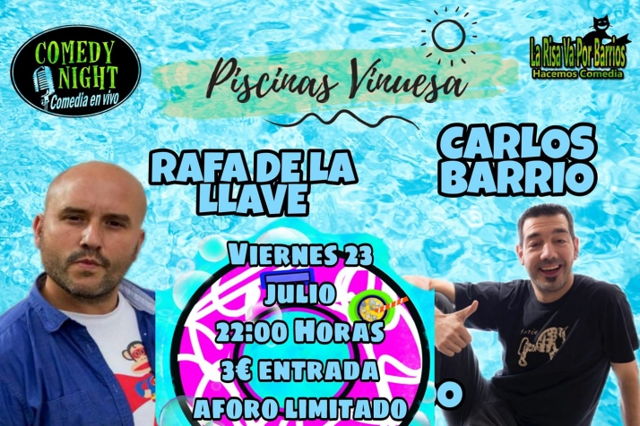 Plan perfecto para el verano: monólogos y piscina en Vinuesa