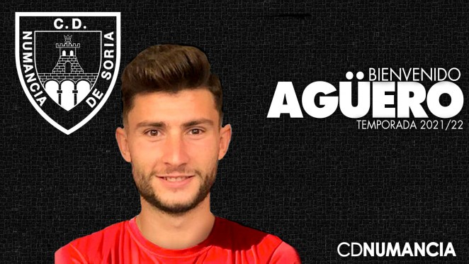 El Numancia ficha al delantero malagueño Agüero 
