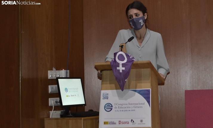 Irene Montero en Soria: Cuantas más dificultades hay en los pueblos, más sufren las mujeres