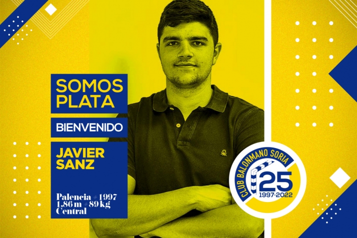 Javier Sanz se convierte en el primer fichaje del Balonmano Soria