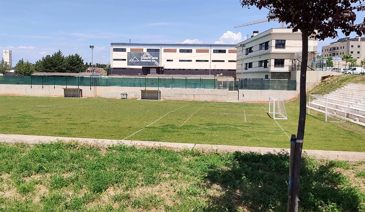 Instalaciones deportivas municipales en Camaretas.