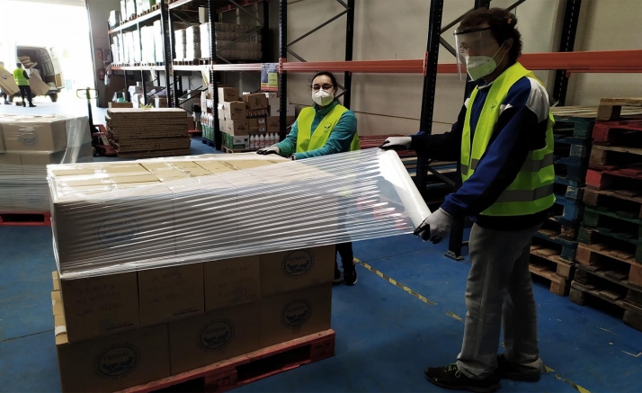 El BALSO reparte esta semana 19.000 kilos de alimentos en la provincia