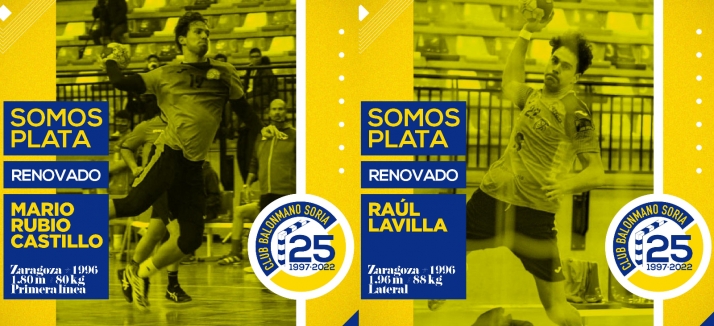 Raúl Lavilla y Mario Rubio seguirán de amarillo