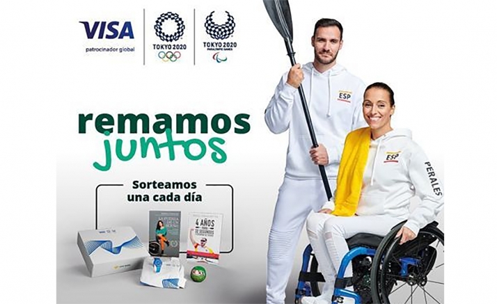 Visa y Caja Rural de Soria se preparan para Tokyo 2020 conTeresa Perales y Saúl Craviotto