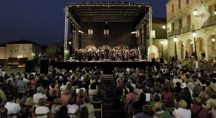 El IES Machado, en el circuito estival Plazas Sinfónicas de la Sinfónica de Castilla y León 