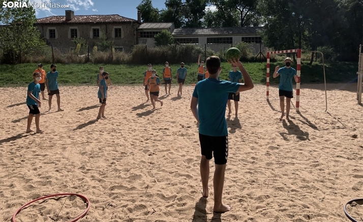 El campamento del BM Soria: Del San Andrés hasta la ‘playa’