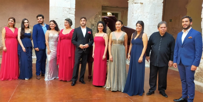 Vicent Romero premiado en el certamen de canto de Medinaceli