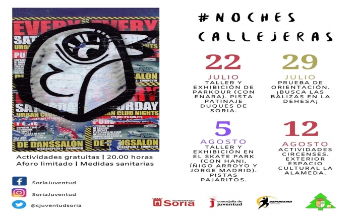 Ya se conoce el calendario de Noches Callejeras