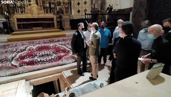 Concluyen las obras de restauración de la crujía norte de la Colegiata de Medinaceli con una inversión cercana a los 400.000 euros