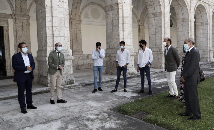 La Junta recibe a los novilleros finalistas del Circuito de Novilladas de Castilla y León