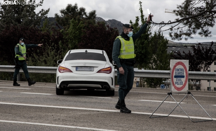 La Guardia Civil detecta en los últimos días tres situaciones de riesgo en carreteras sorianas