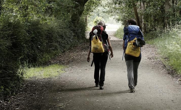 Junta y Ecoembes retoman la campaña de reciclaje en el Camino de Santiago