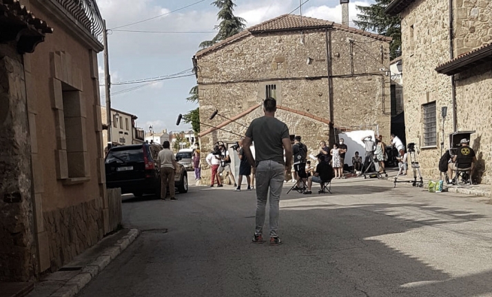 El pueblo rueda en Garray