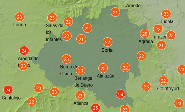 El tiempo en Soria: Mejoran las temperaturas