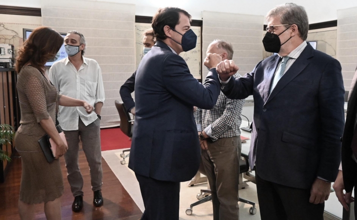 Para Mañueco, las entidades locales han de protagonizar el reparto de fondos UE