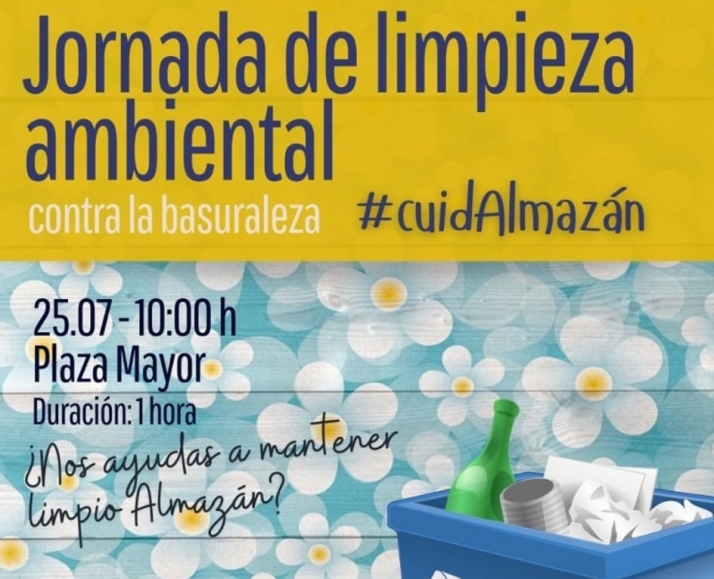 Los adnamantinos se mueven bajo el hashtag #cuidAlmazán 