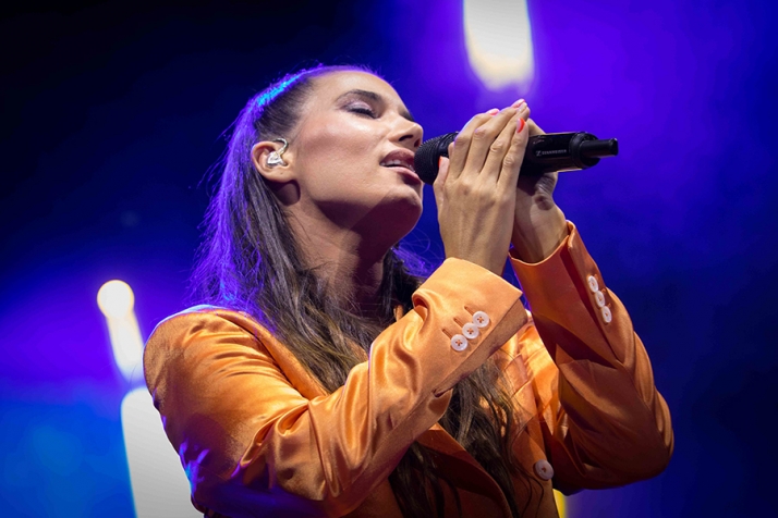 Concierto de India Martínez en Soria. /Fotos: Viksar Fotografía.