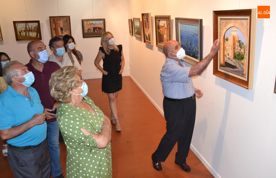 Luis R. Moro, &ldquo;alumno aventajado&rdquo; del Taller de Pintura, expone en la Casa de Cultura  