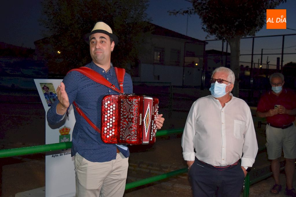 Foto 2 - Galinduste dedica un parque al acordeonista Raúl Díaz de Dios y otro al exdeportista Andoni...
