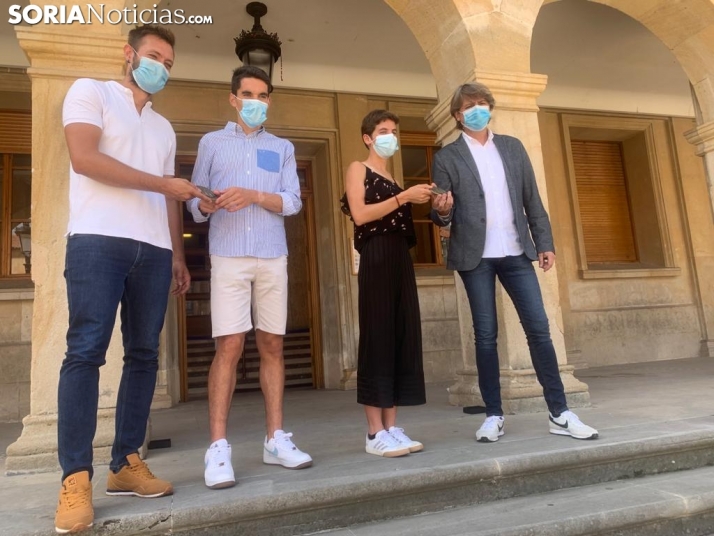 Soria recibe a sus héroes olímpicos