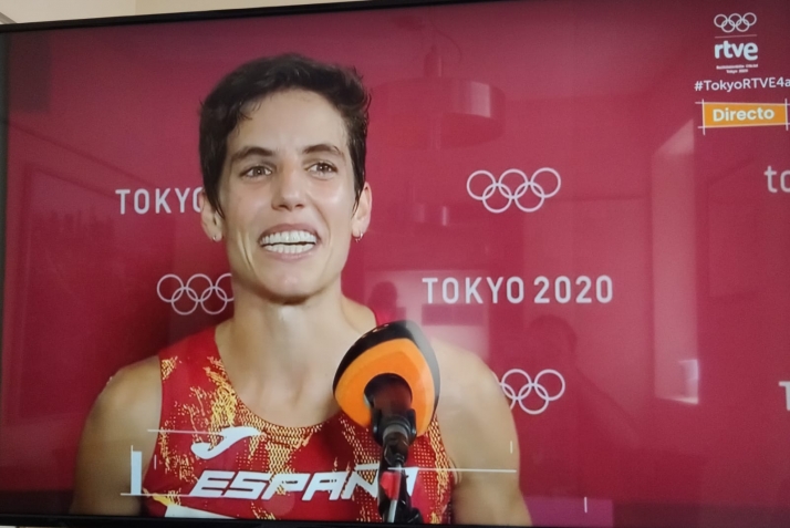 Marta Pérez, pletórica: Tenía que aguantar al final como fuera