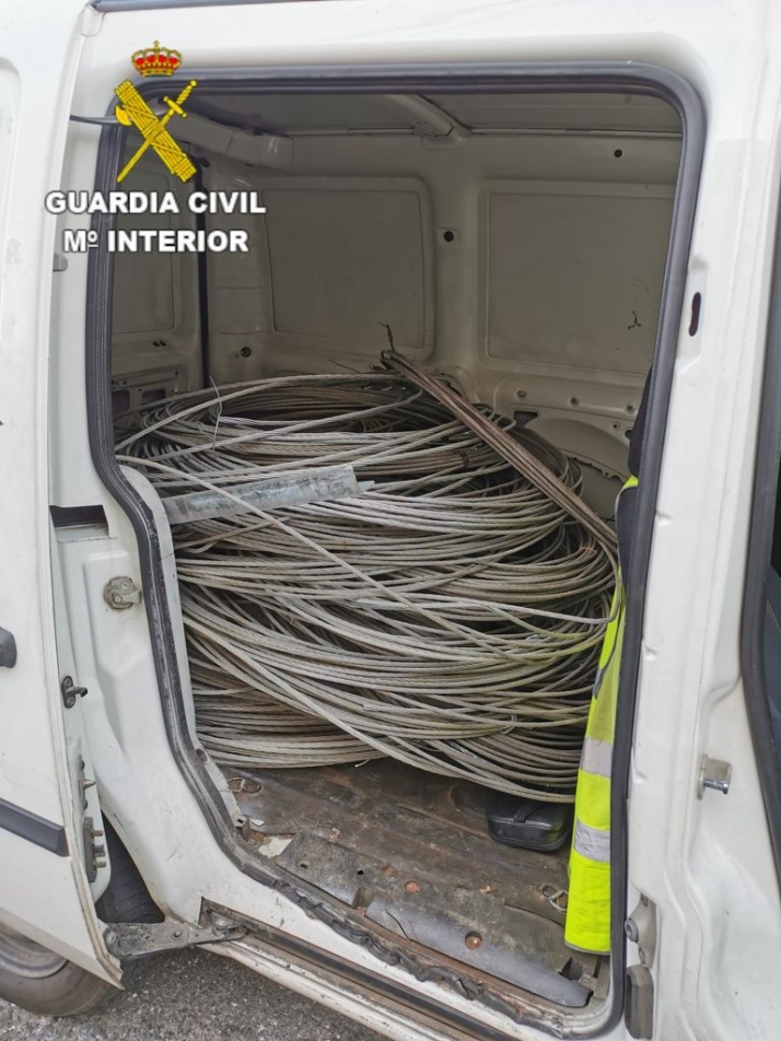 Dos detenidos en León por robo con fuerza en una nave industrial