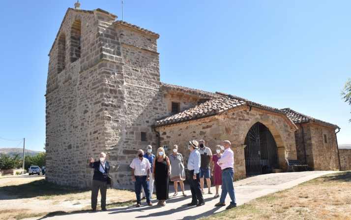 Finalizan las obras de restauración de la espadaña de la iglesia de Santa María Magdalena en Aldealices