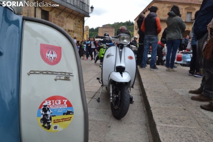 La Vuelta a España en Lambretta, la scooter más elegante, pasará por Soria