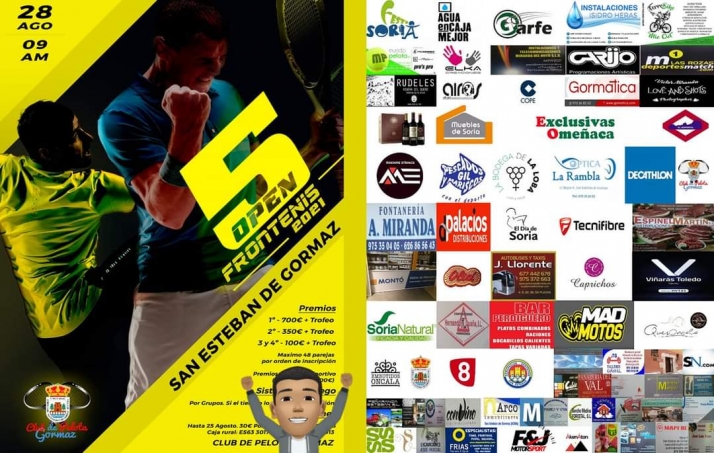 El Open Nacional de Frontenis de San Esteban de Gormaz batirá récords 