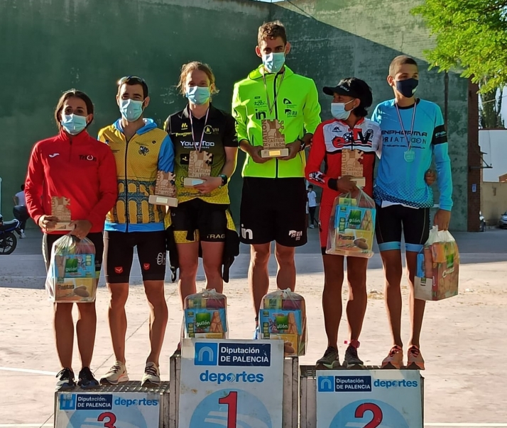 El soriano Jaime Izquierdo gana en Piña de Campos y se proclama campeón autonómico de Triatlón Cross