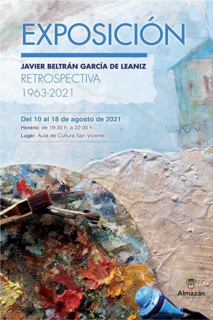 Javier Beltrán expone Retrospectiva en Almazán