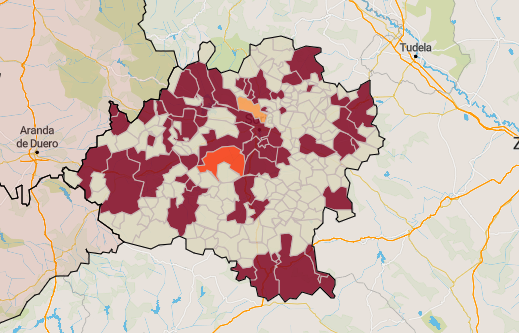 Coronavirus en Soria: Así arrancan el mes de agosto los municipios de la provincia