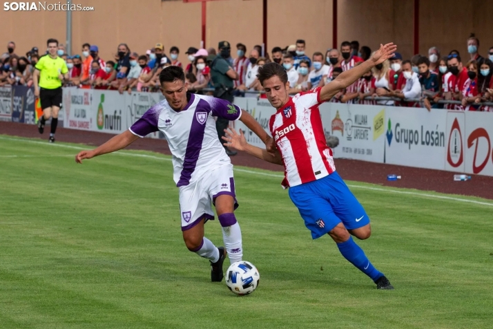 Los penaltis deciden el Memorial Domingo Heras entre Numancia y Atlético de Madrid B