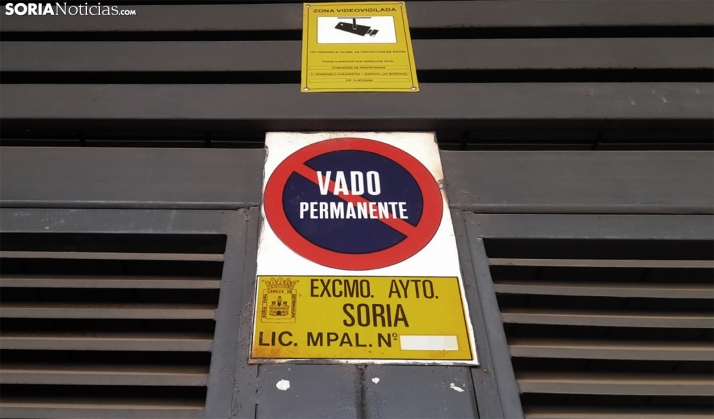 A exposición pública el padrón de vados en la capital