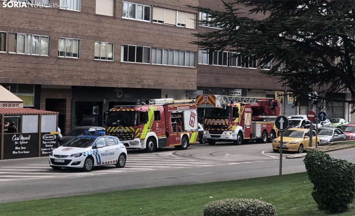 Los bomberos intervienen en la apertura de un domicilio por una persona indispuesta