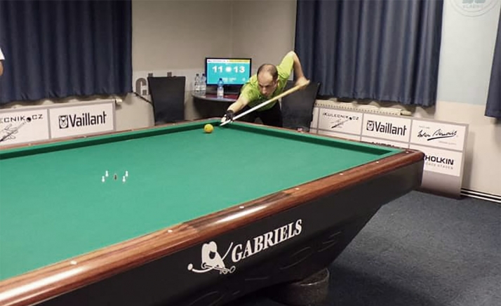 Carlos Cortés, cuartofinalista en República Checa