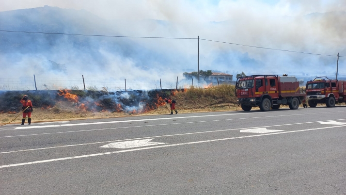 10.000 hectáreas calcinadas en el incendio de Cepeda de la Mora en Ávila