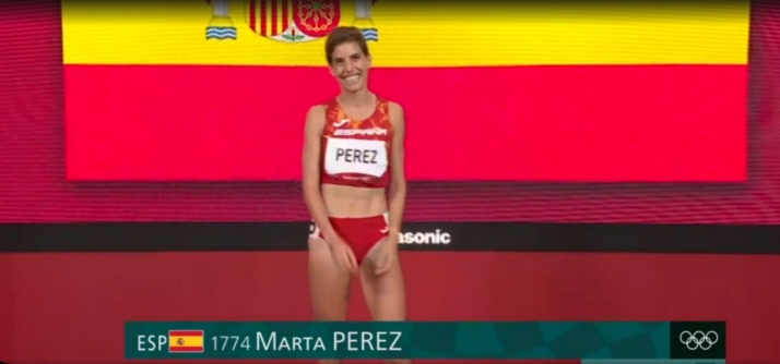 Marta Pérez, 9º, a las puertas del diploma Olímpico con su mejor marca personal