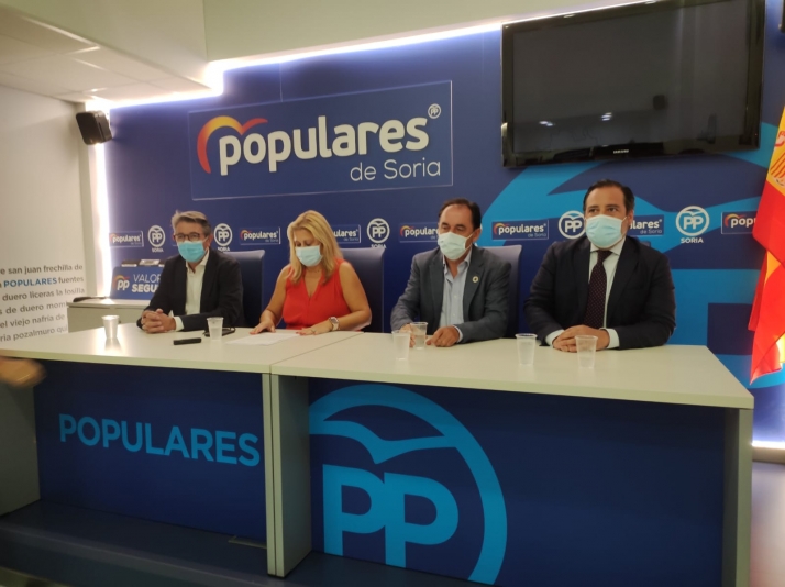 Las fotos de la unidad del PP soriano. SN