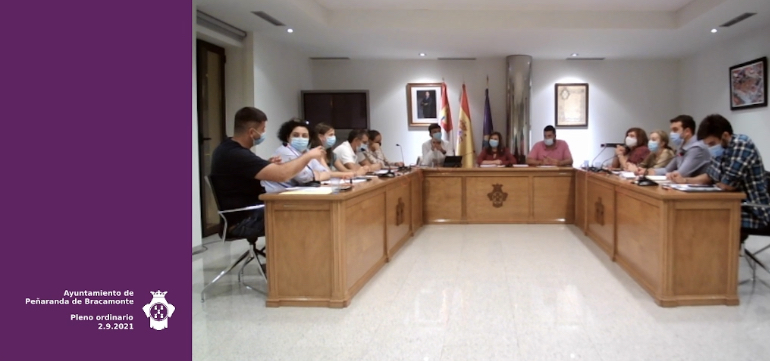 El Ayuntamiento de Peñaranda celebraba un Pleno ordinario en la tarde noche de este jueves