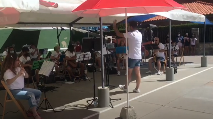 Vídeo: La Banda Municipal de Golmayo deslumbra en Fuentetoba 