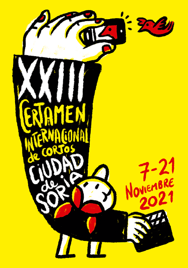 El cartel de Marco Tóxico representará al Certamen Internacional de Cortos Ciudad de Soria 