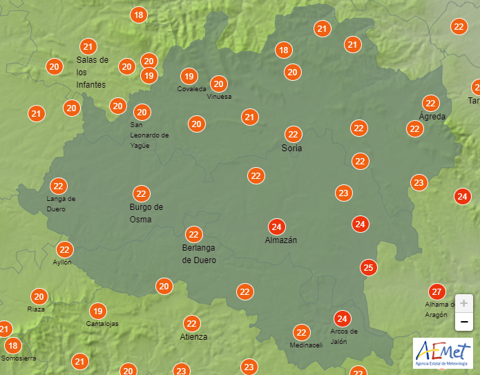 El tiempo en Soria: mañanita de niebla, tarde de paseo
