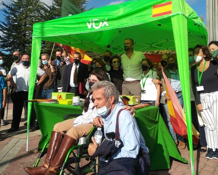 Ortega Smith acude a la llamada de Vox Soria y les pide trabajar por los sorianos