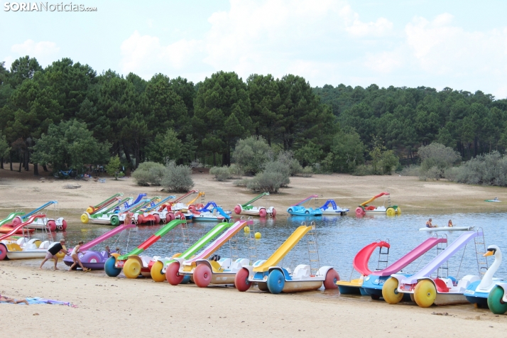 El agua en el pantano baja ya del 60%