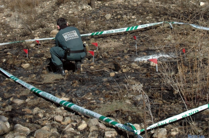 Localizan al presunto autor del incendio de Andaluz
